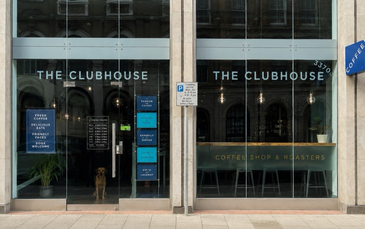 The Clubhouse storefront on St Paul's Street
